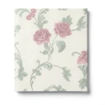 Floral Wallpaper Light Beige 10m x 0.73m Model 56909