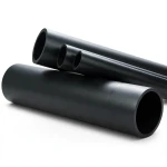 HDPE Pipe 4 Bar Pressure PE 80 Outer Diameter 710 mm Thickness 27.2 mm Black