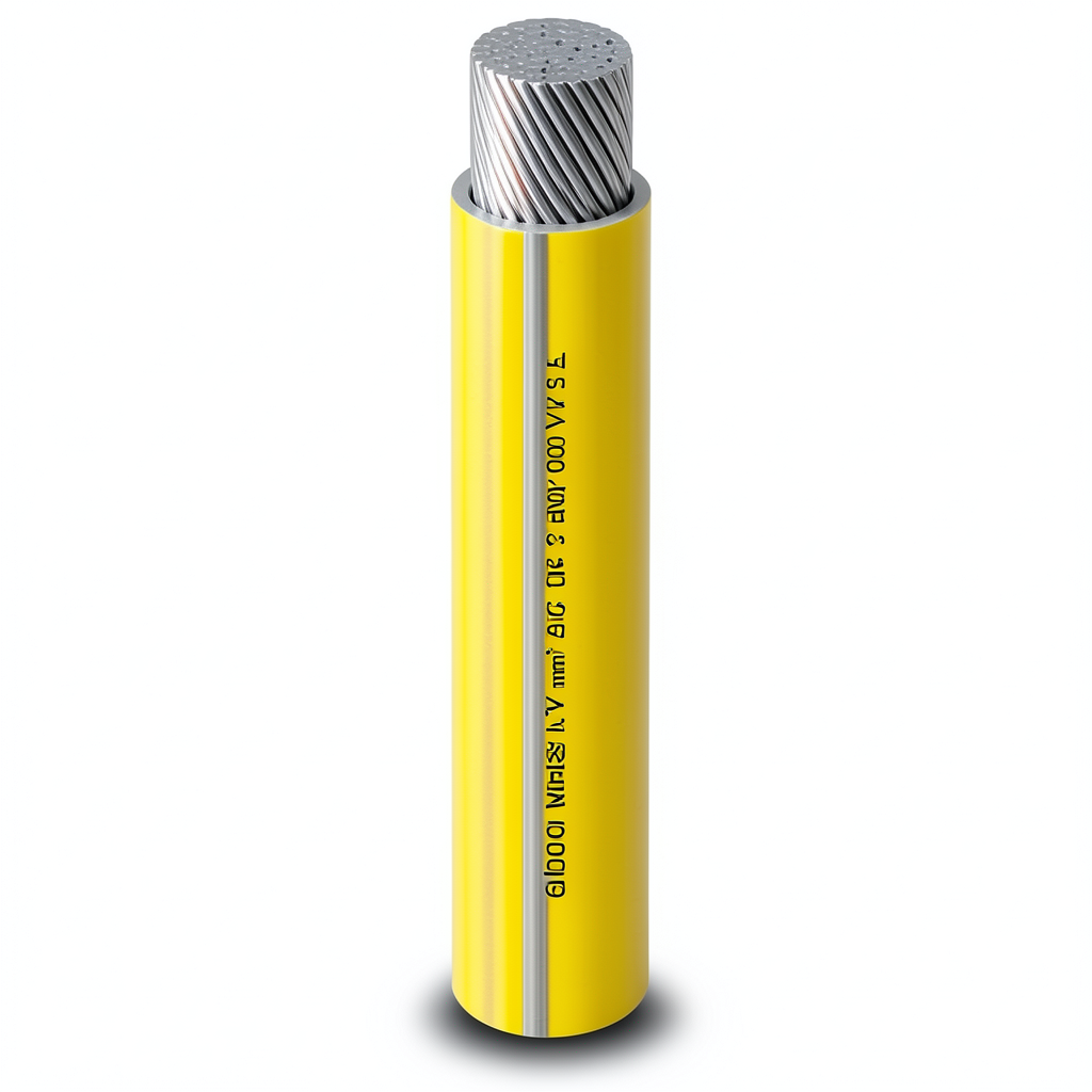 لفة سلك نحاس شعر 2.5mm2 600/1000V مغطى بالقصدير، عزل PVC، لون أصفر | شركة الفنار
