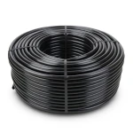 لفة أنابيب HDPE ضغط اسمي 3.2 بار PE 80 قطر خارجي 90 مم لون أسود