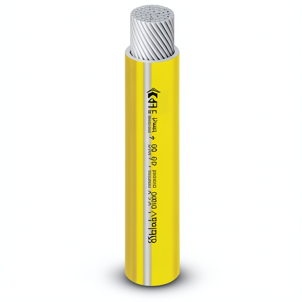 4mm2 Tinned Copper Flexible Electric Wire 600/1000 volts, PVC Insulation, Yellow | Al Fanar