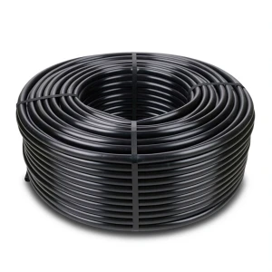 لفة بلاستيك HDPE ضغط 3.2 بار PE 80 قطر خارجي 125 مم لون اسود