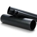 أنابيب HDPE ضغط 3.2 بار PE 80 قطر خارجي 140 مم لون أسود