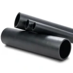 مواسير بلاستيك HDPE ضغط اسمي 3.2 بار PE 80 قطر خارجي 180 مم اسود