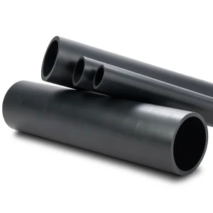 مواسير بلاستيك HDPE ضغط اسمي 3.2 بار PE 80 قطر خارجي 180 مم اسود