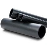 HDPE Pipe Nominal Pressure 3.2 Bar PE 80 OD 225 mm Black