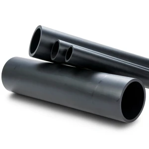 انابيب HDPE ضغط اسمي 3.2 بار PE 80 قطر خارجي 225 مم لون اسود