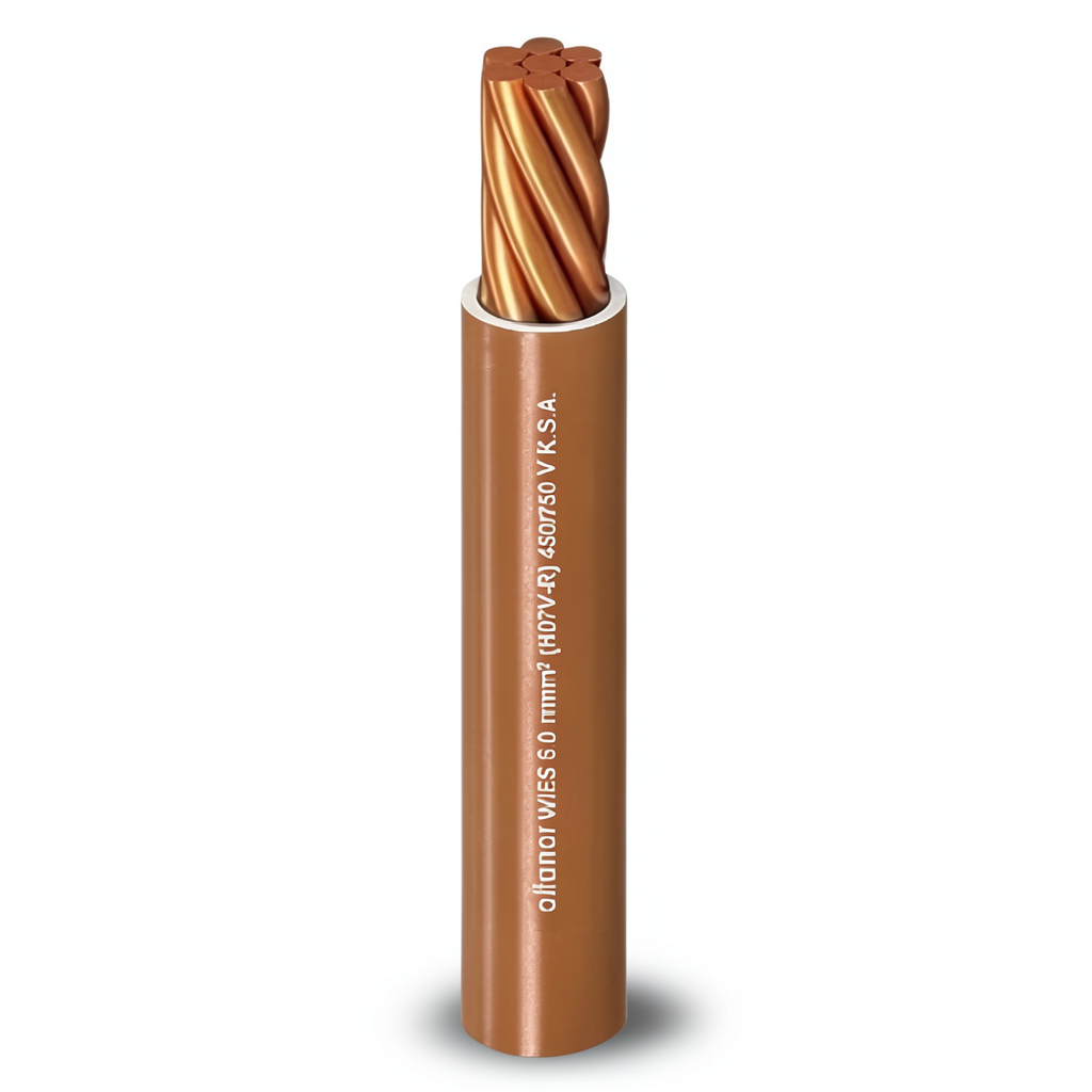 Stranded Electrical Wire 185mm 450/750V Copper Conductor PVC Insulated 300ft Length | Al Fanar