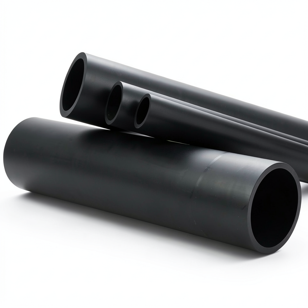 HDPE Pipe Nominal Pressure 3.2 Bar PE 80 OD 400 mm Black