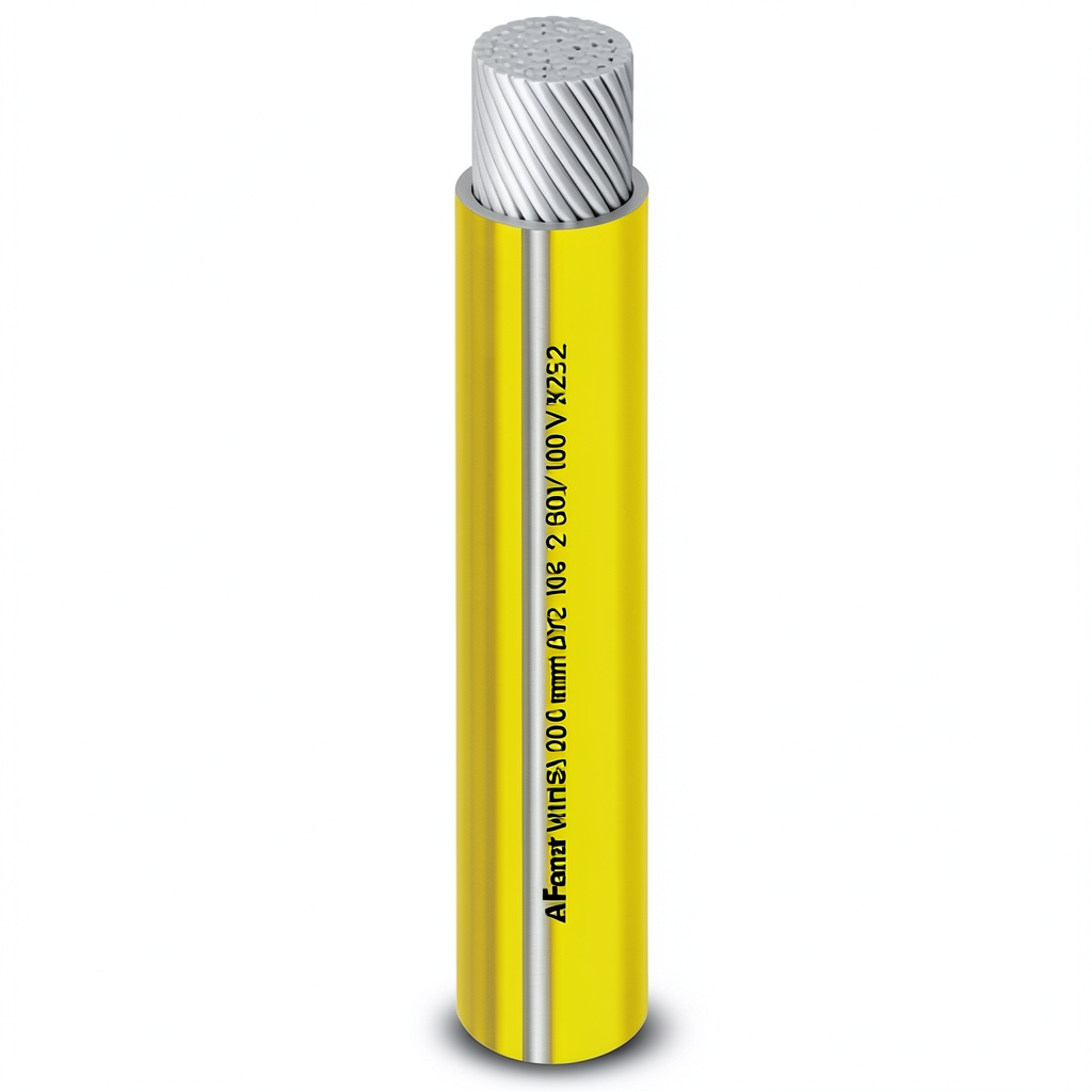 25mm Tinned Copper Flexible Electrical Wire 600/1000 volts, PVC Insulation, Yellow Color | Al Fanar