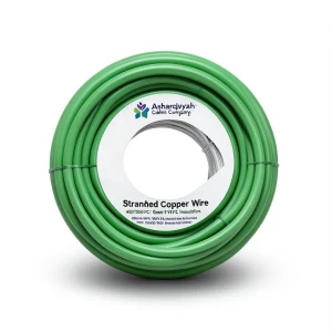 سلك نحاس مجدول NYA 70 مم2 450/750 فولت عزل PVC 90°C أخضر | شركة كابلات الشرقية للصناعة