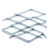 Galvanised Steel Expanded Metal Mesh Bahri Thickness 2.3 mm Width 2.44 m Length 4 m - Image 1