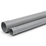 UPVC Pipe for Sewerage Systems Nominal Pressure 16 Bar Outside Diameter 75 mm Thickness 5.6 mm Grey Color