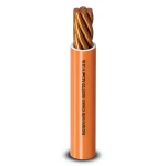 Stranded Copper Wire 6 mm2 450/750V PVC Insulation, 100 yards Orange | Al Fanar