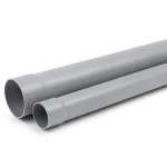 UPVC Pipe PN 9 Bar Size 3 inch Thickness 4.1 mm Gray Color