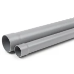 UPVC Plastic Pipe PN 12 Bar Size 1 ¼ inch Thickness 2.7 mm Grey Color