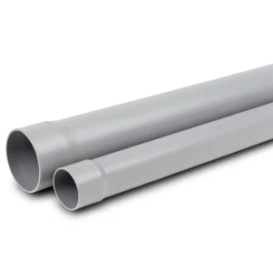 UPVC Pipe PN 12 Bar Size 1 ½ inch Thickness 3 mm Gray Color