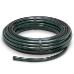 HDPE Plastic Coil Pipe PN 12.5 Bar PE 80 75 mm SDR 11 Black