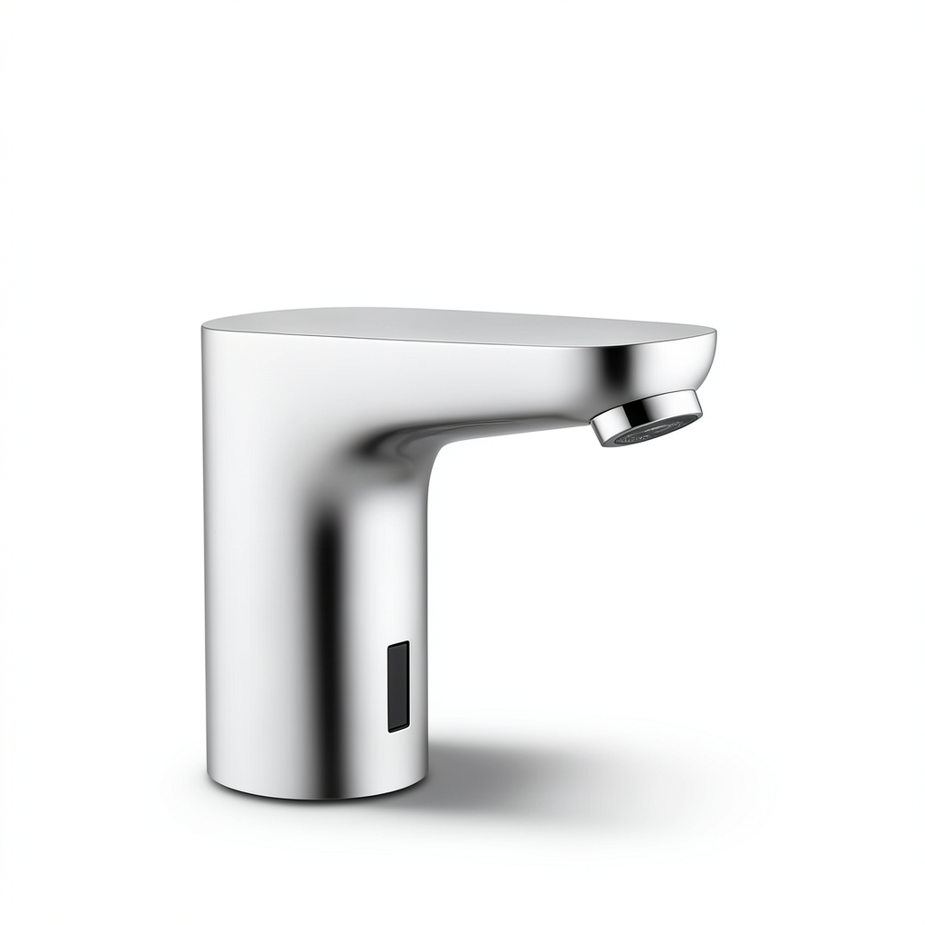 Focus Electronic Basin Mixer with Temperature Pre-Adjustment (230V)