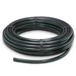 HDPE Polyethylene Plastic Coil Pipe 12.5 Bar Pressure PE 80, 160 mm Diameter SDR 11 Black