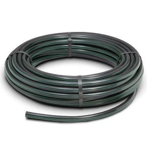 لفة أنابيب HDPE ضغط 16 بار PE 80 قطر خارجي 16 مم SDR 9 لون أسود