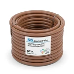 50mm NYA Electrical Wire 450/750 volts, Stranded Copper PVC 90°C Insulation, Brown | Asharqiyah Cables Company for Industry