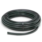 HDPE Plastic Coil Pipe 16 Bar Pressure PE 80 32 mm Diameter SDR 9 Black