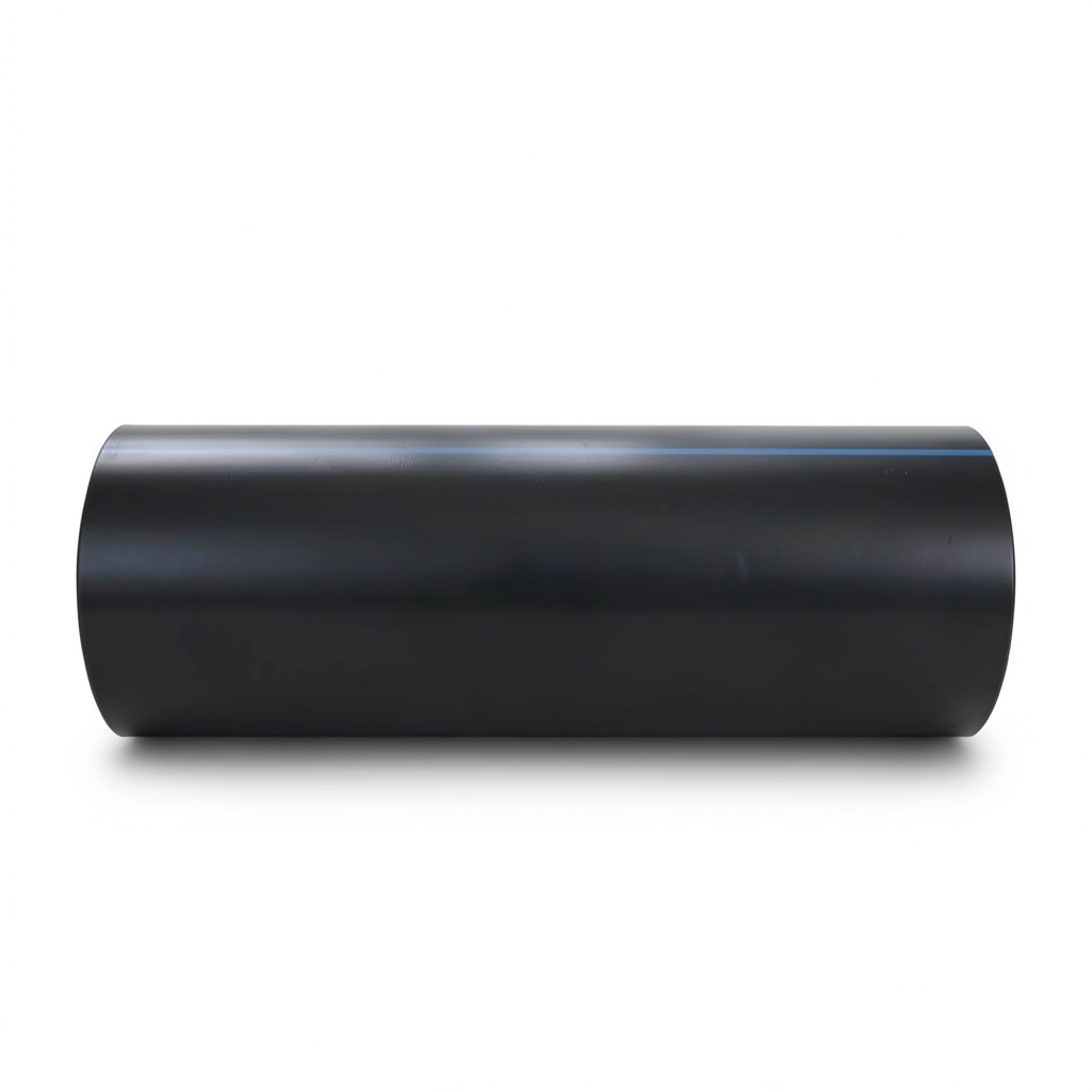مواسير بلاستيك HDPE ضغط 3.2 بار PE 80 قطر خارجي 560 مم سماكة 13.7 مم لون أسود