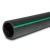 HDPE Polyethylene Pipe Nominal Pressure 10 Bar PE 80, 400 mm SDR 13.6 Black with Green Stripes - Image 1