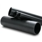HDPE Plastic Pipe PN 3.2 Bar PE 80 OD 800 mm Thickness 19.6 mm Black