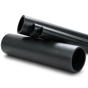 HDPE Plastic Pipe PN 3.2 Bar PE 80 OD 800 mm Thickness 19.6 mm Black