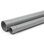 UPVC Pipe for Sewerage Systems PN 16 Bar Outside Diameter 50 mm Thickness 3.7 mm Gray Color