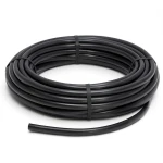 HDPE Polyethylene Plastic Coil Pipe 12.5 Bar Pressure, 90 mm Outer Diameter, SDR 11, Black