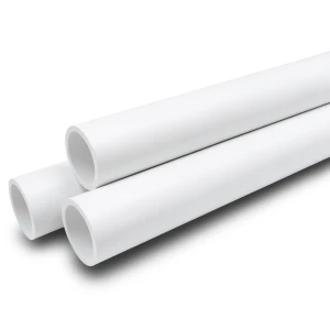 مواسير UPVC صرف ونفايات ¼1 إنش سمك 3.56 مم لون أبيض