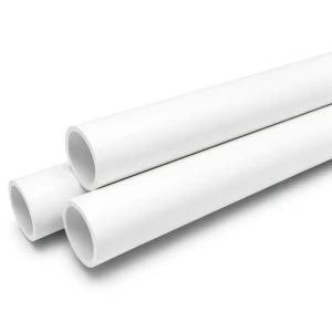 مواسير UPVC صرف ونفايات ½1 إنش سمك 3.68 مم لون أبيض