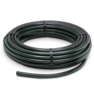 HDPE Plastic Coil Pipe 12.5 Bar PE 80 OD 140 mm SDR 11 Black