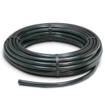 HDPE Polyethylene Plastic Coil Pipe 12.5 Bar Pressure PE 80, 160 mm Diameter SDR 11 Black