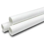 مواسير UPVC صرف ونفايات وتهوية 8 إنش سمك 8.18 مم لون أبيض