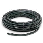 HDPE Plastic Coil Pipe 16 Bar Pressure PE 80 32 mm Diameter SDR 9 Black
