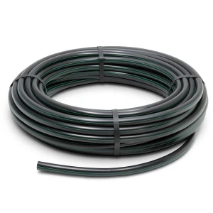 HDPE Plastic Coil Pipe 16 Bar Pressure PE 80 32 mm Diameter SDR 9 Black