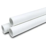 انابيب ضغط UPVC بضغط اسمي 6.9 بار مقاس 6 إنش سمك 4.11 مم لون أبيض