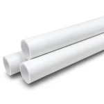 انابيب ضغط UPVC مقاس 8 إنش سمك 5.33 مم لون أبيض ضغط 6.9 بار