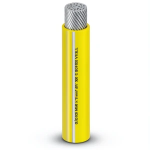سلك كهرباء نحاس شعر 10mm مطلي بالقصدير 600/1000 فولت عزل PVC لون أصفر | شركة الفنار