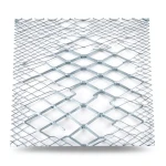 Galvanised Steel Expanded Metal Mesh Bahri Thickness 2 mm Width 2.44 meter Length 6 M