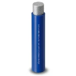 Flexible Single Electric Wire 6sq mm 600/1000 volts, Tinned Conductor, PVC Insulation, Blue Color | Al Fanar