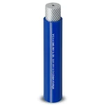 Single Electrical Wire 10mm² Voltage Rating 600/1000, Tinned Copper Conductor, PVC Insulated, Blue Color | Al Fanar