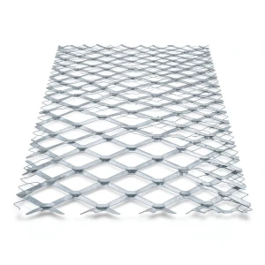 Galvanised Steel Expanded Metal Mesh Bahri 1.2 mm Thickness 2.44m Width 7m Length
