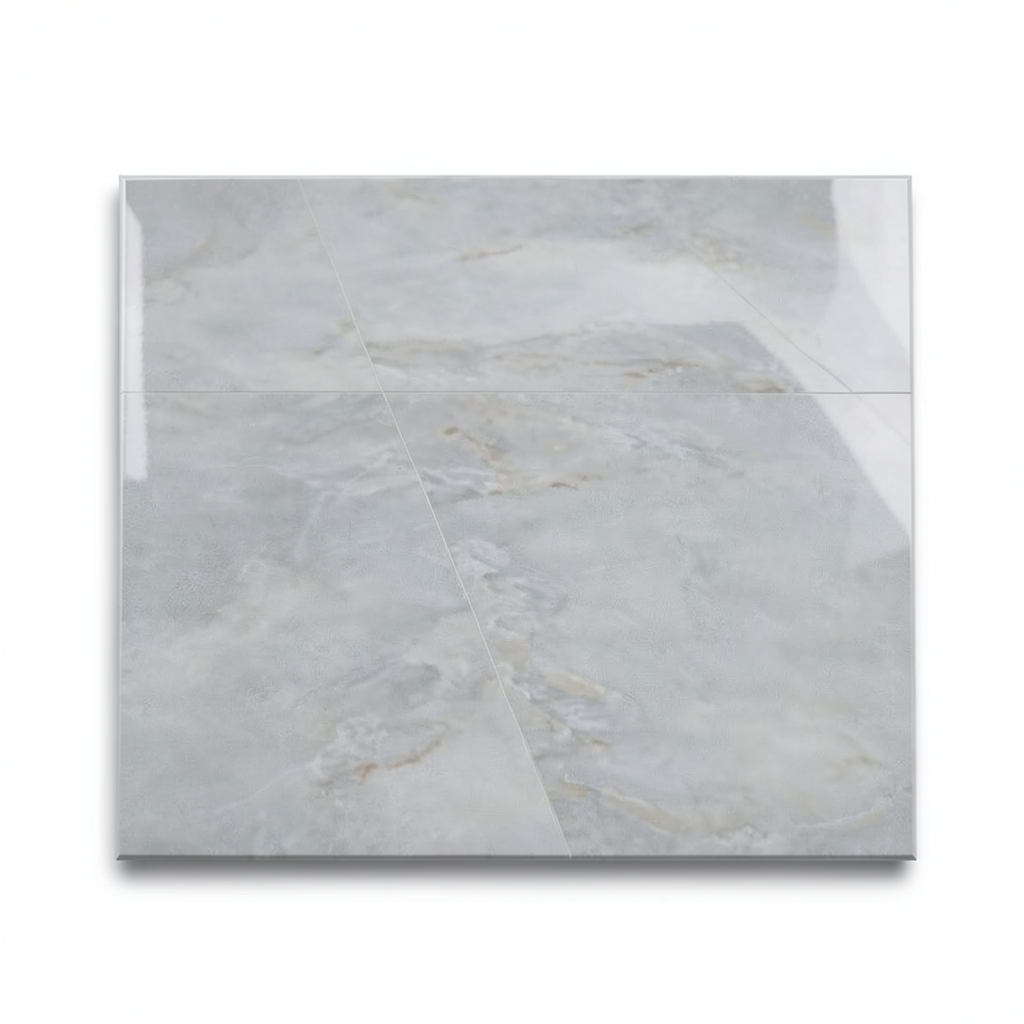 Porcelain Flooring 280x120 cm, Adonis Sky Model, Multi Grey Glossy