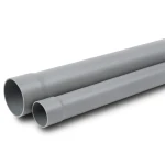 UPVC Pipe for Sewerage Systems PN 16 Bar Outside Diameter 50 mm Thickness 3.7 mm Gray Color