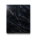 Indian Porcelain Floor Tiles Size 120×240 cm, Blue Tempest Model